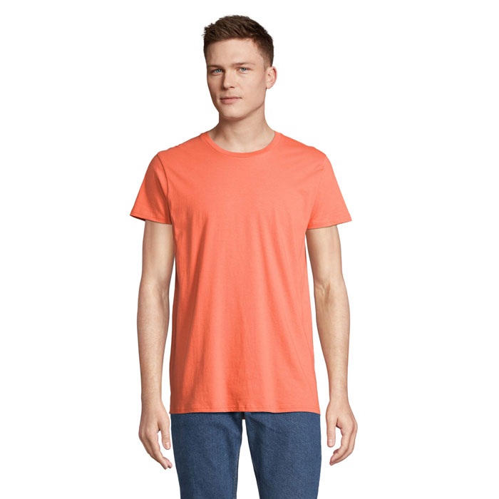 T-shirt personnalisé en coton bio 150g homme Crusader Pop Orange